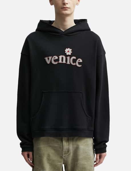 LV supreme hoodie - Black