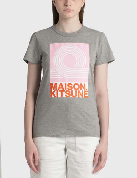 Maison Kitsune Pink Anthony Burrill Classic T-shirt