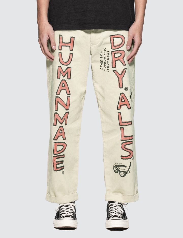 Corduroy Print Pants Placeholder Image