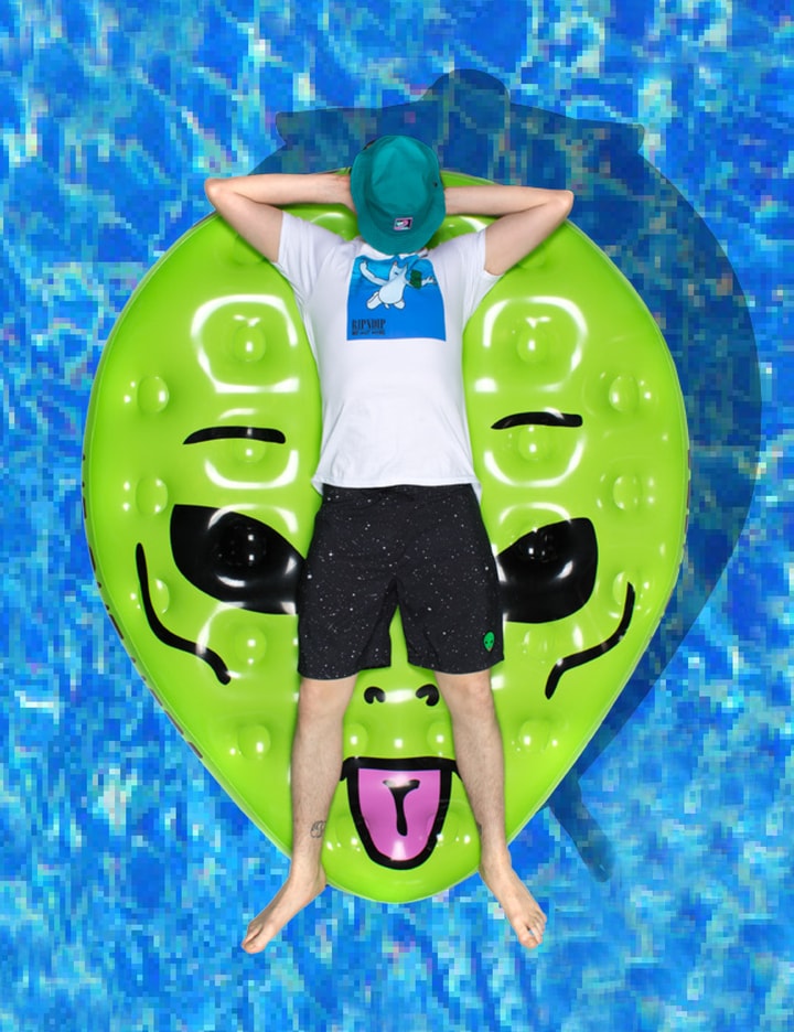 Green We Out Here Pool Float Placeholder Image