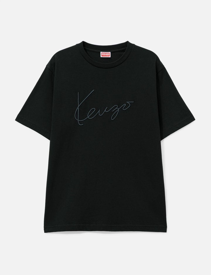 Kenzo 'KENZO Signature' Embroidered T-Shirt