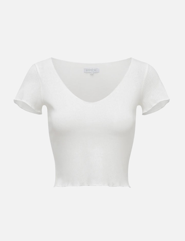 Pointelle Capsleeve Top Placeholder Image
