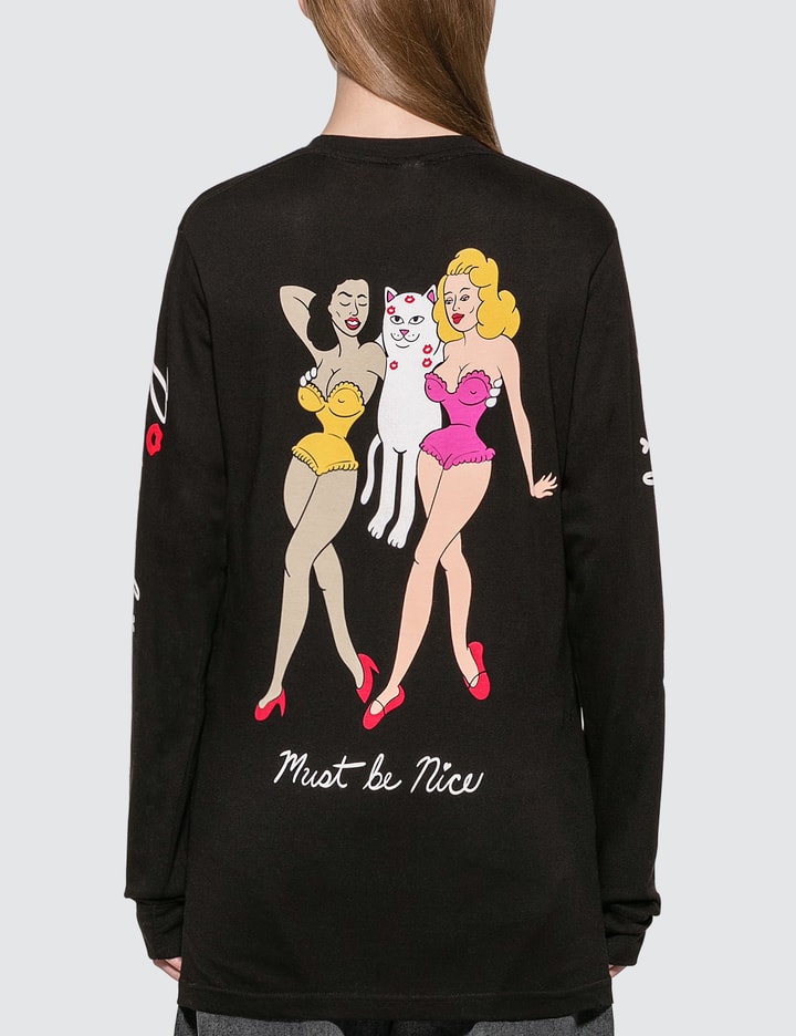 Ladies Man Long Sleeve T-shirt Placeholder Image