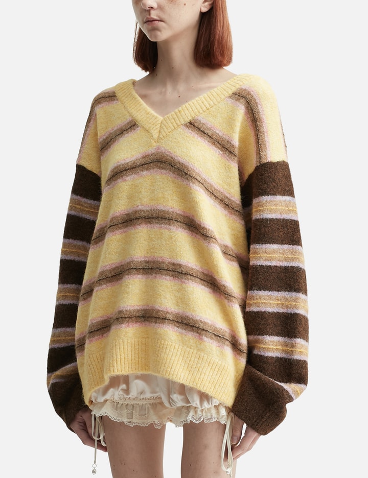Sundae Stripe Knit Pullover Placeholder Image