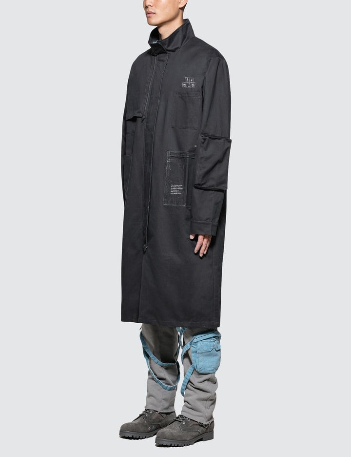 Number (N)ine x C2H4 Guitar Blueprint Wind Coat Placeholder Image