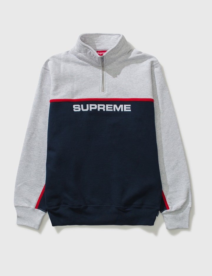 Supreme Half Zip Pullover Sweatshirt Placeholder Image