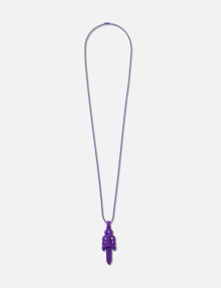 Chrome Hearts Sword Necklace In Blue