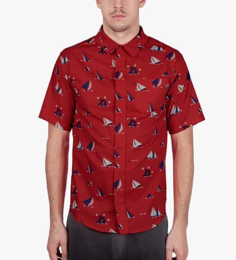 black short sleeve dress shirt mens Flat Collar Short Sleeves