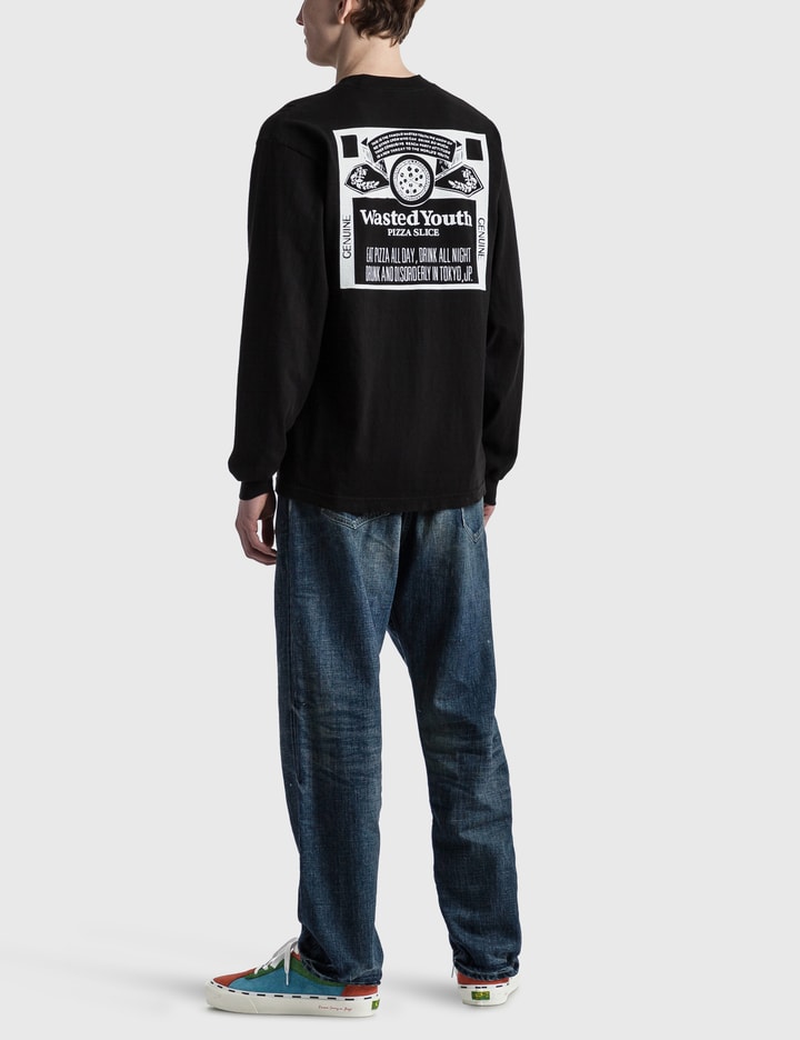 Wasted Youth x Pizza Slice Long Sleeve T-shirt Placeholder Image