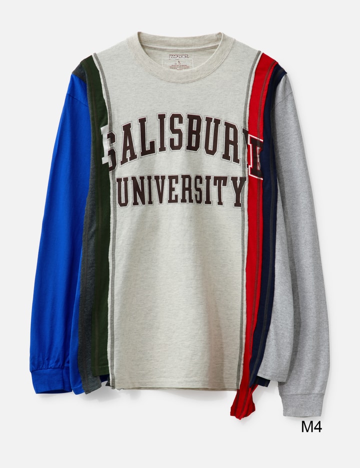 7 Cuts Long Sleeve College T-shirt Placeholder Image