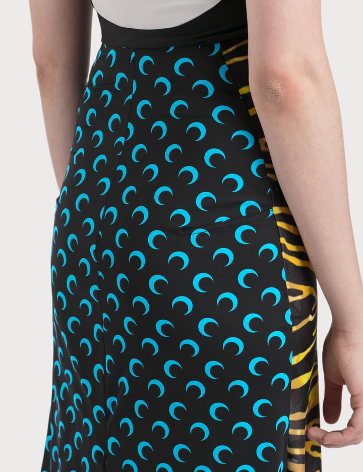 Midi Skirt With Zebra Side Panel Placeholder Image