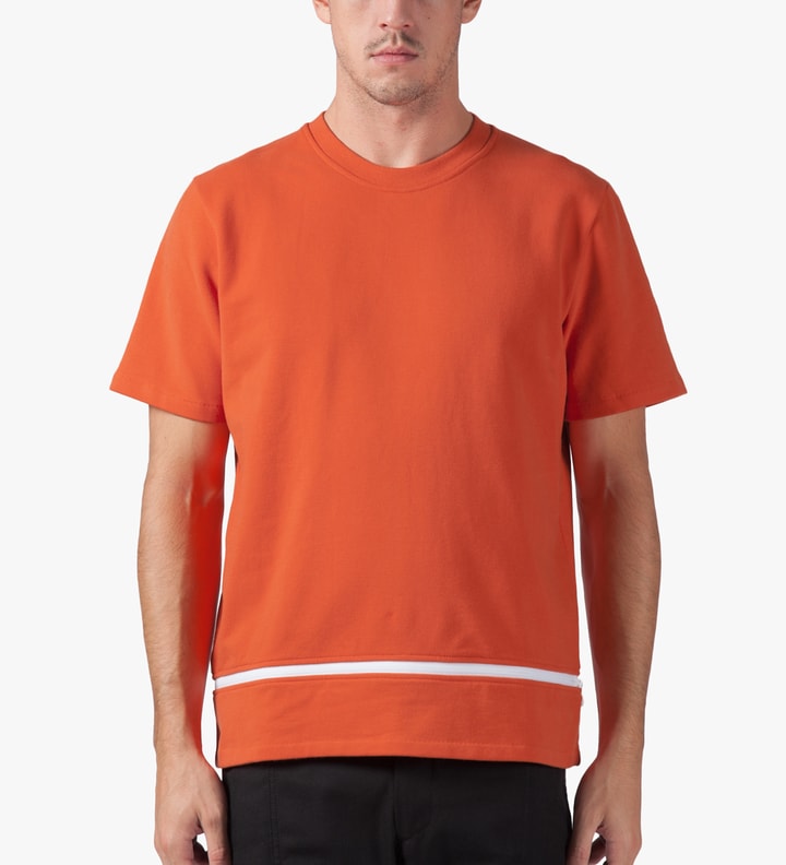 Burnt Orange Zipper Gusset T-Shirt Placeholder Image