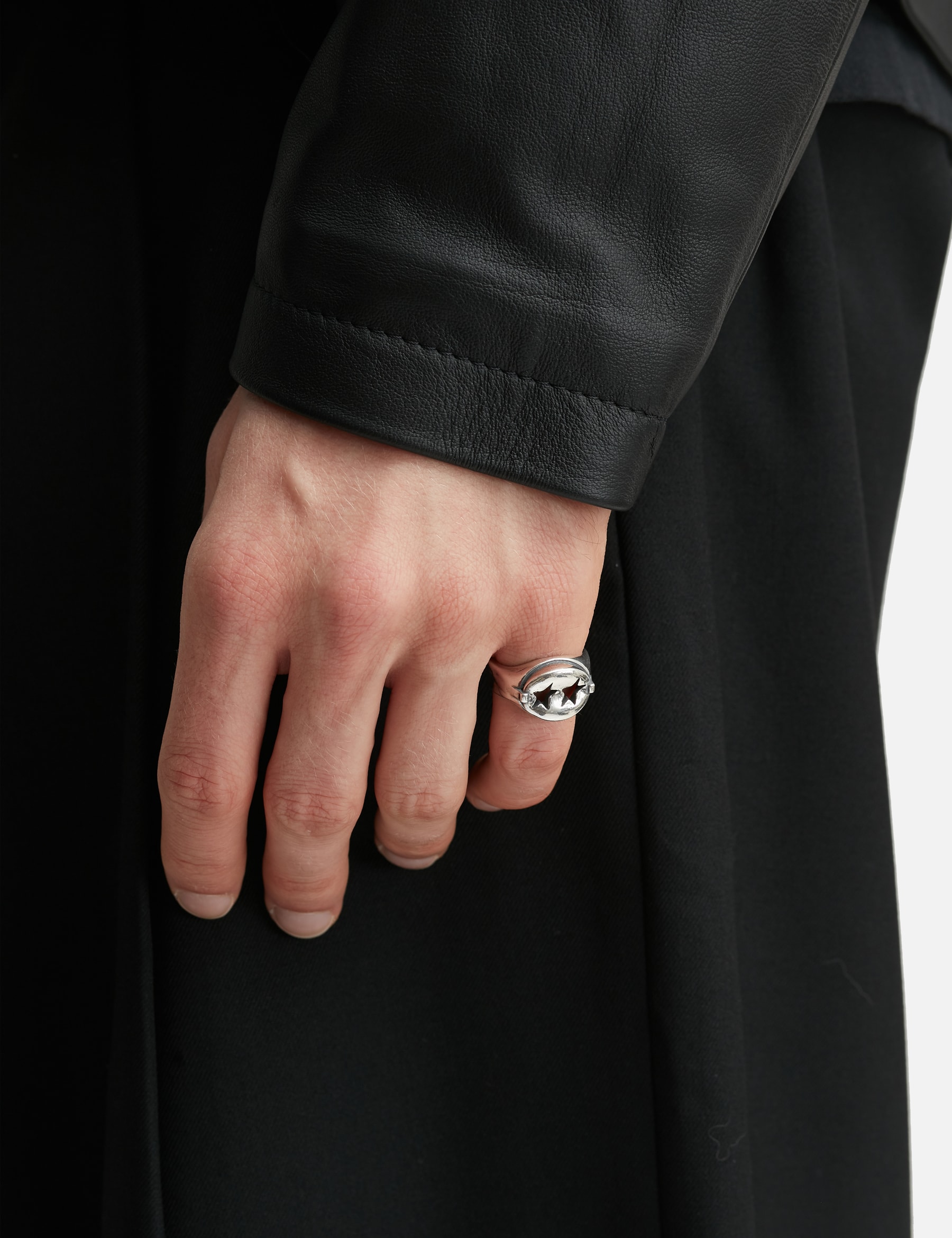 Calabrote Link Signet Ring view 12