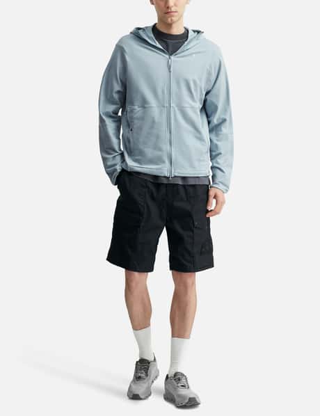 Stretch Cotton Fleece_S.I. Stellina Zip-Up Hooded Sweatshirt view 14