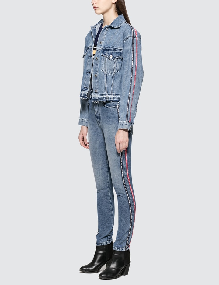 Denim Crop Jacket Placeholder Image