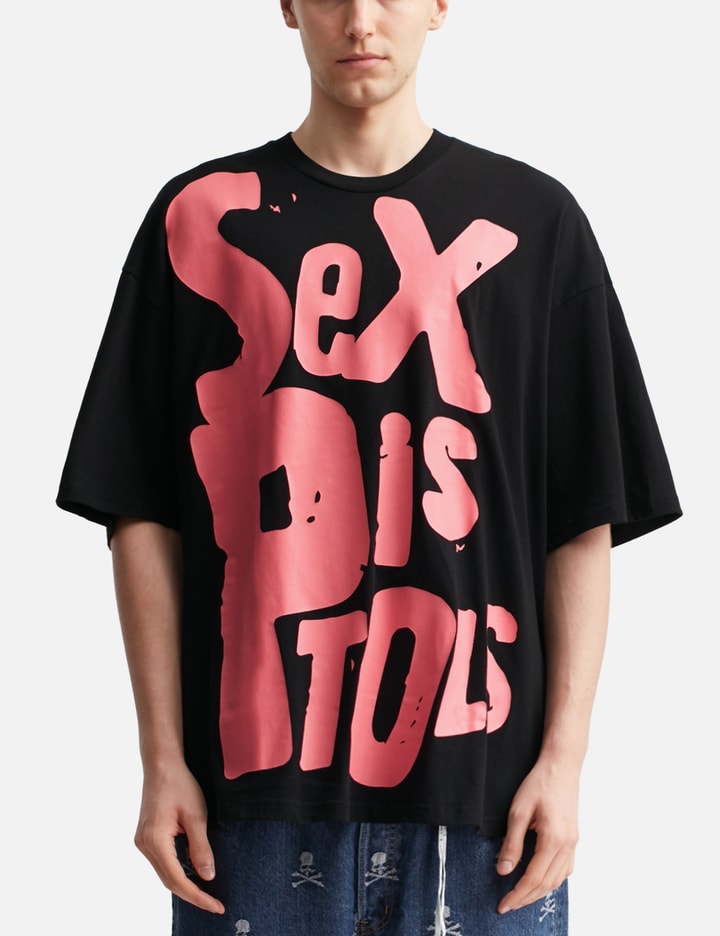 Mastermind World x Sex Pistols Logo Boxy Fit Short Sleeves T-shirt Placeholder Image