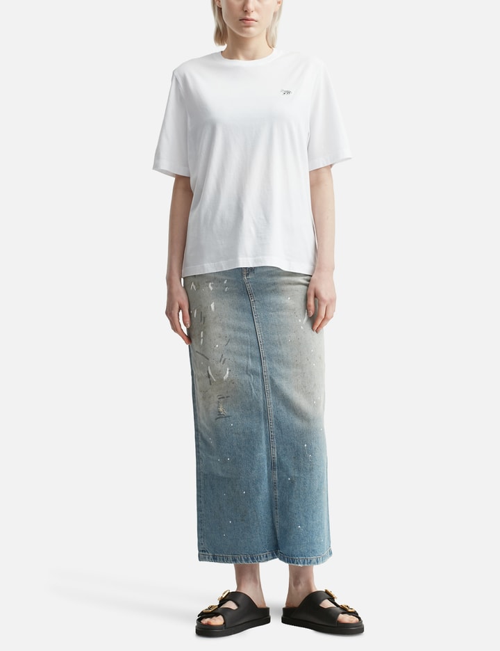 Maison Kitsuné White Baby Fox Patch Comfort T-shirt