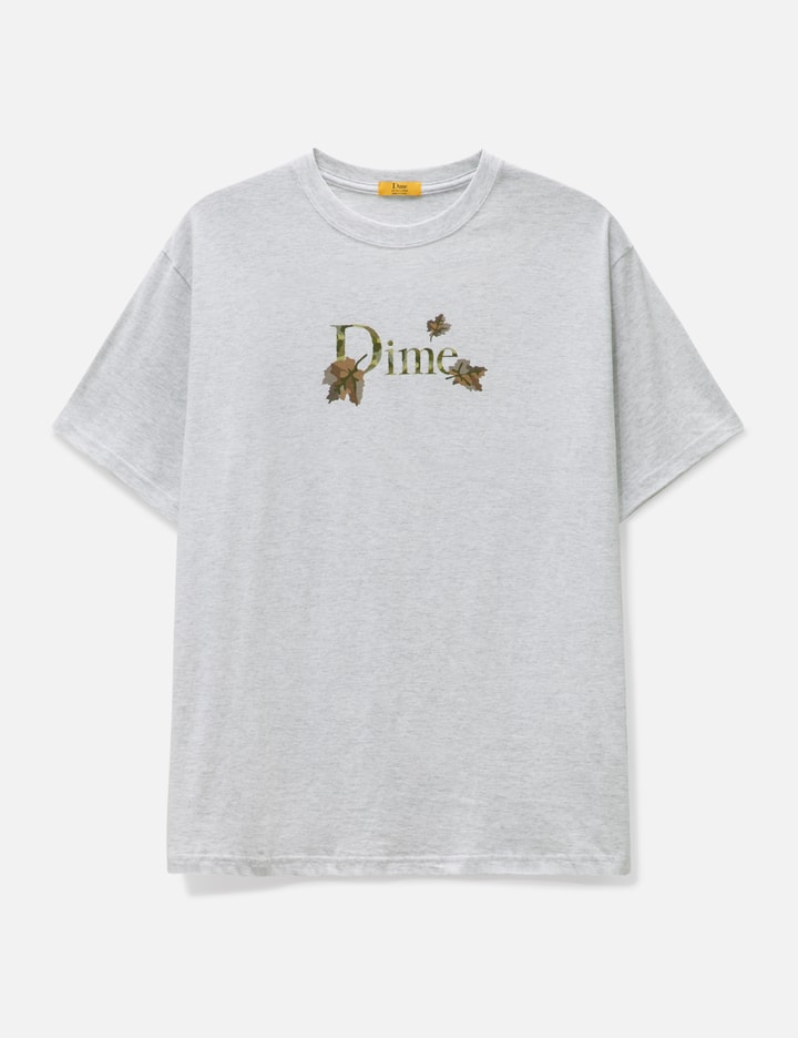 Shop Dime Classic Leafy T-shirt In White