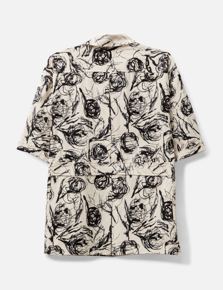FLOWER SKETCH H/S SLEEPING SHIRT Placeholder Image