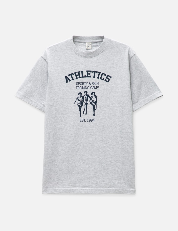 Shop Sporty &amp; Rich Racers T Shirt In Grey