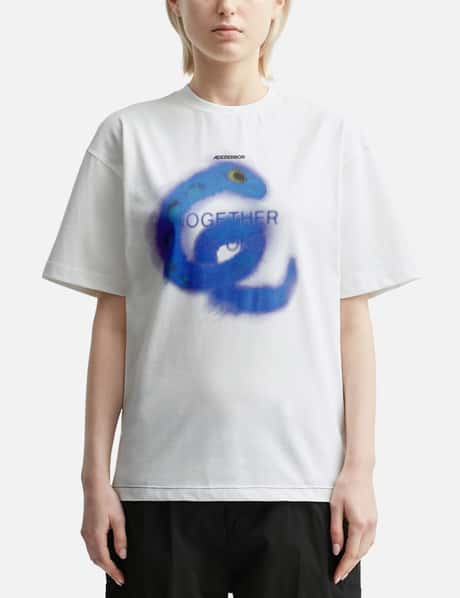 Ader Error Snake Semi-oversized Fit T-shirt