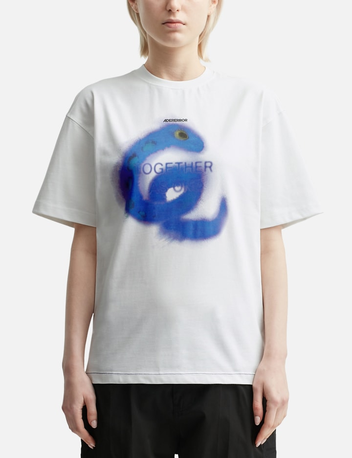 Snake Semi-oversized Fit T-shirt Placeholder Image