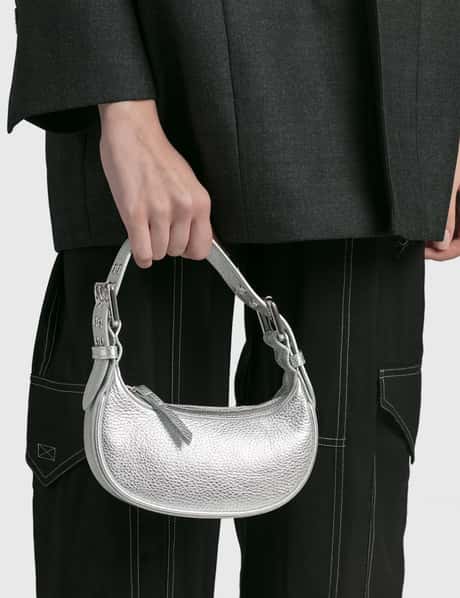 BY FAR MINI SOHO FLAT GRAIN LEATHER HBX