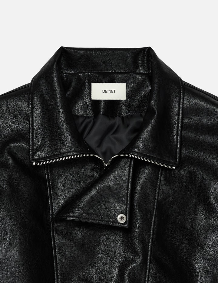 Faux Leather Bomber Jacket Placeholder Image
