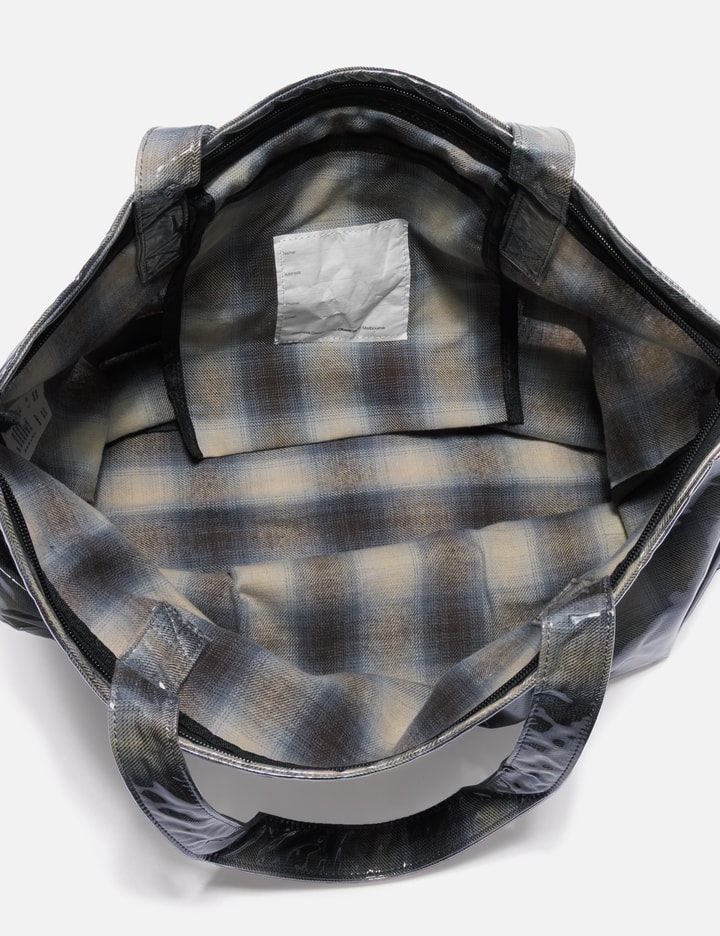 PVC Plaid Cross-Body Tote Placeholder Image