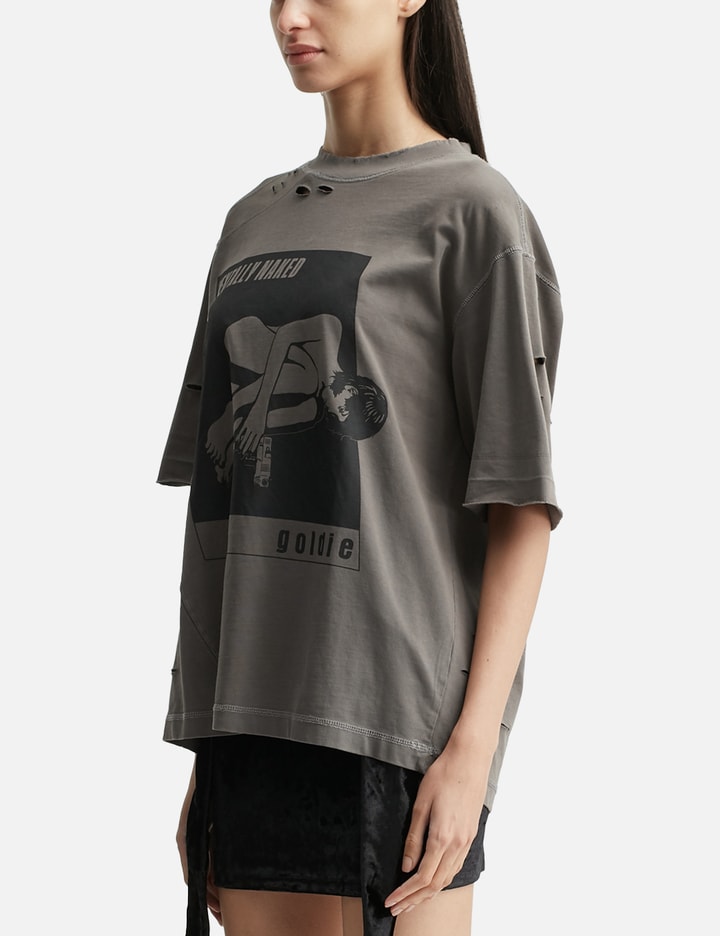 Naked Distressed Washed T-Shirt Placeholder Image