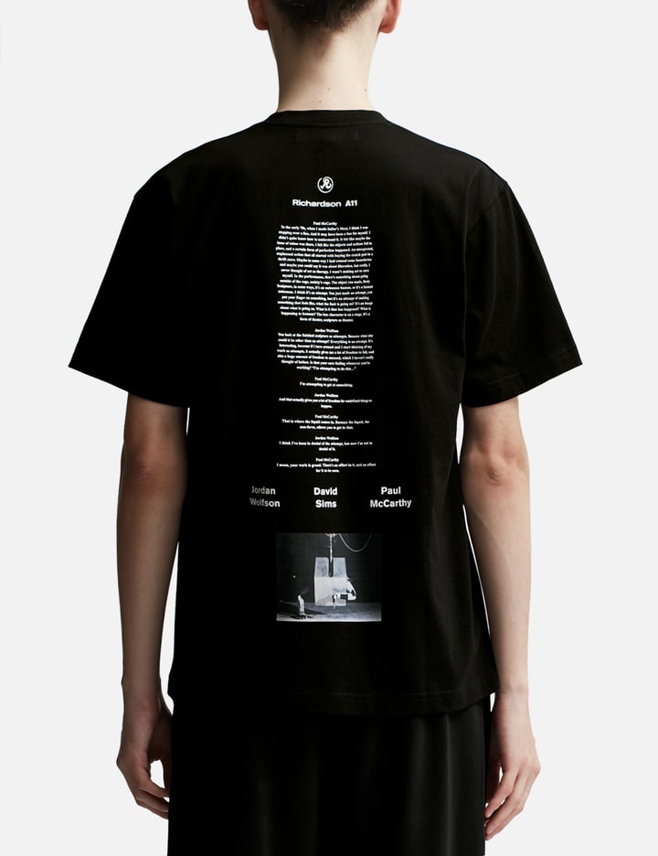 Richardson X Jordan Wolfson X David Sims X Paul Mccarthy Black T-shirt Placeholder Image