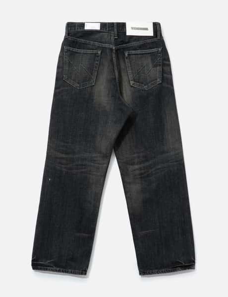 Washed Denim Dp Wide Pants view 8