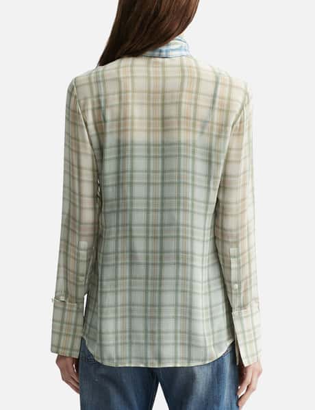 Silk Blouse With Scarf view 12