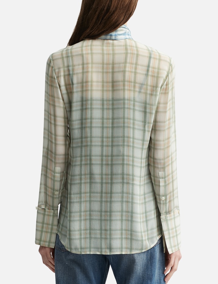 Acne Studios Silk Blouse With Scarf