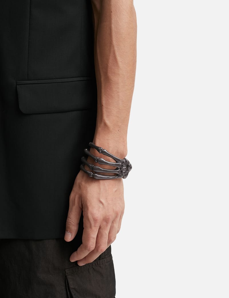 RAF SIMONS 骨デザイン ブレスレット ラフシモンズから手の骨を 
