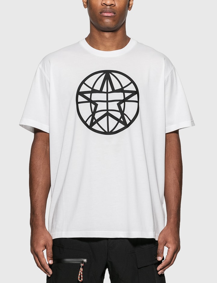Globe Graphic Cotton Oversized T-Shirt Placeholder Image