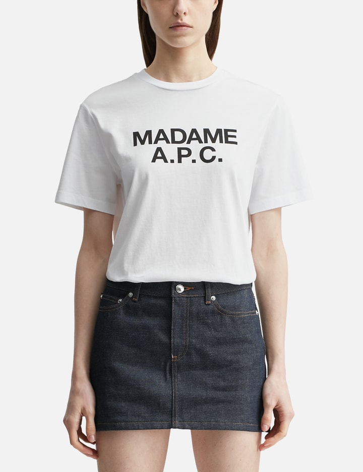 A.P.C. T-SHIRT MANCHES COURTES MADAME APC