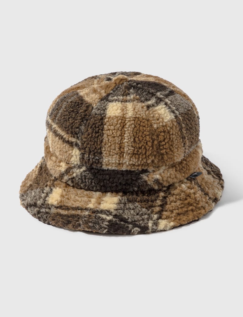 sherpa fleece bell bucket hat