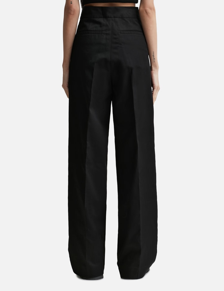 Double Pleat Pants in Cotton Gabardine Placeholder Image