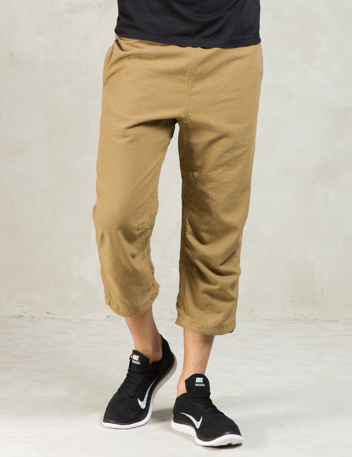 Tan Light Cropped Pants Placeholder Image