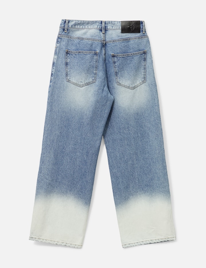 BLEACHED WIDE BAGGY PANTS Placeholder Image