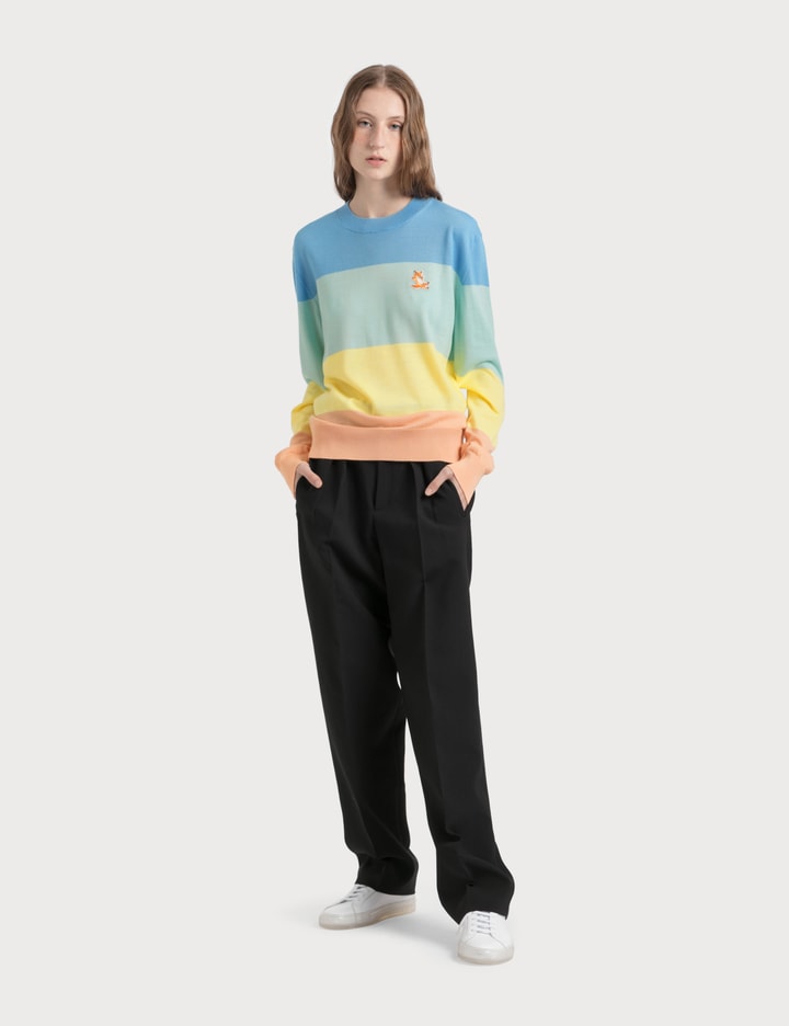 Rainbow Stripes Pullover Placeholder Image