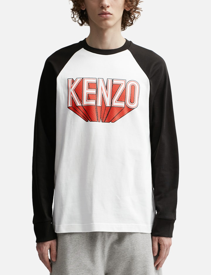 Shop Kenzo 3d Retro Sportswear T-shirt In White