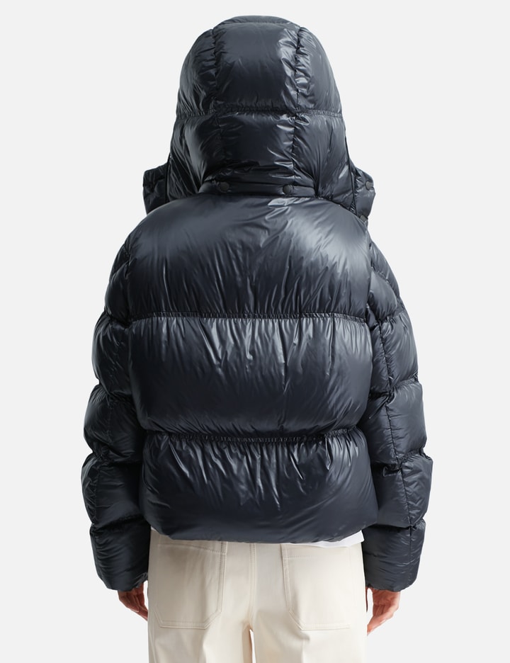 Erea Square-Quilted Hooded Short Down Jacket Placeholder Image