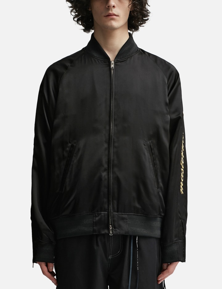 Shop Mastermind Japan Souvenir Jacket In Black