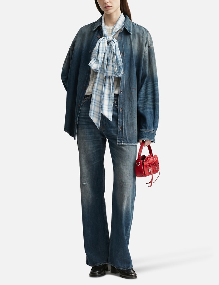 Acne Studios Denim Long Sleeve Shirts