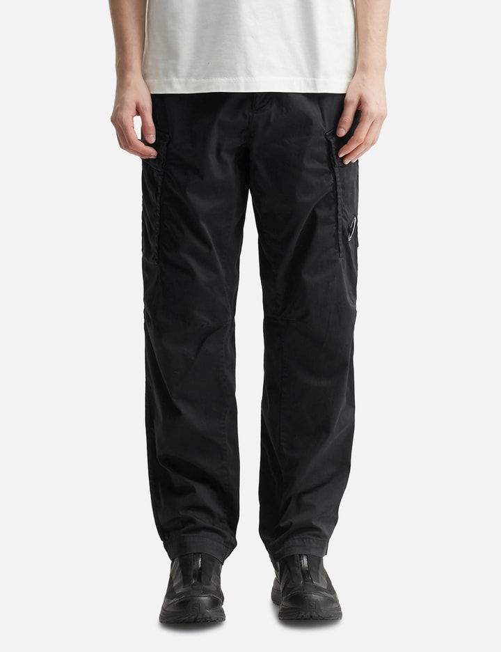 Stretch Sateen Loose Cargo Pants Placeholder Image