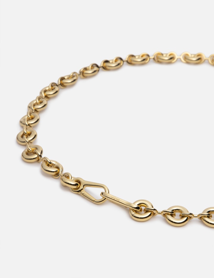 Donut gold-tone chain strap