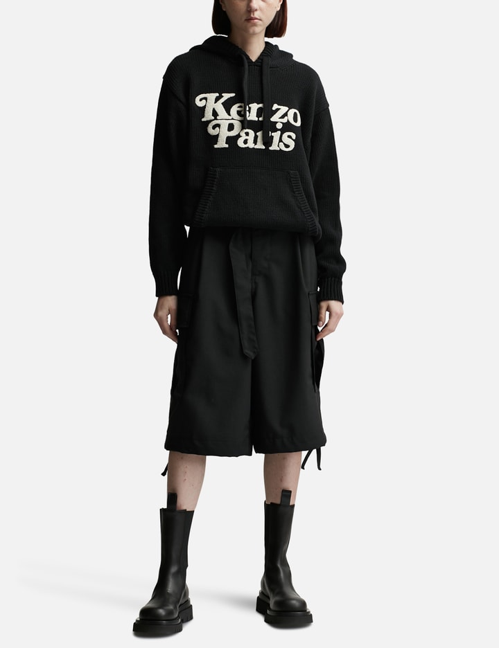 Shop Kenzo By Verdy Genderless Hooded Jumper In Black