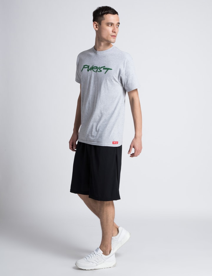 Heather Grey/Forest Green Lenny T-Shirt Placeholder Image